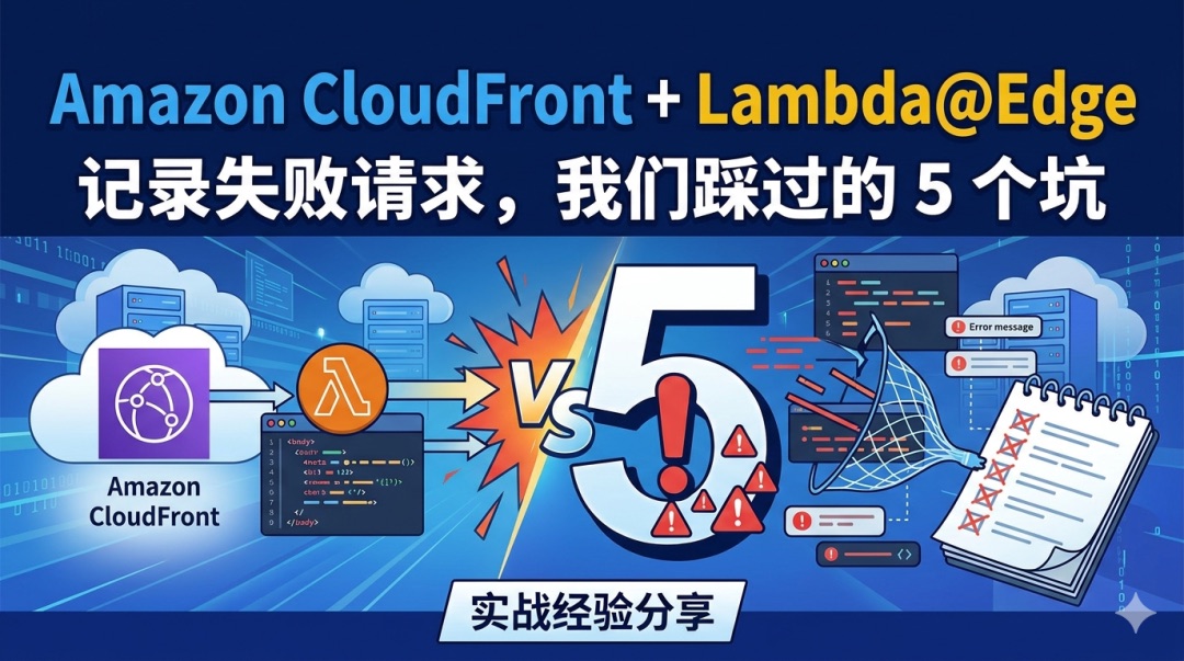 5 Pitfalls of Logging Failed Requests with CloudFront + Lambda@Edge