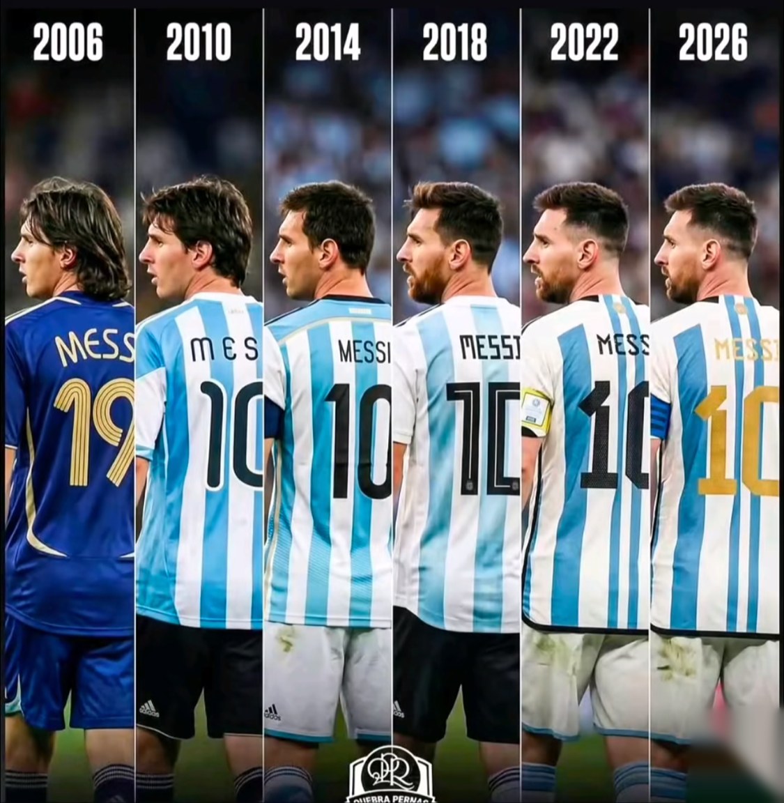 梅西的六届世界杯：2006-2026